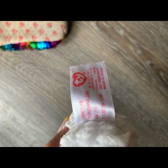 TY sequence fleece lined slippers - Picture 3 of 3